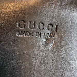 Gucci Black Leather Handbag